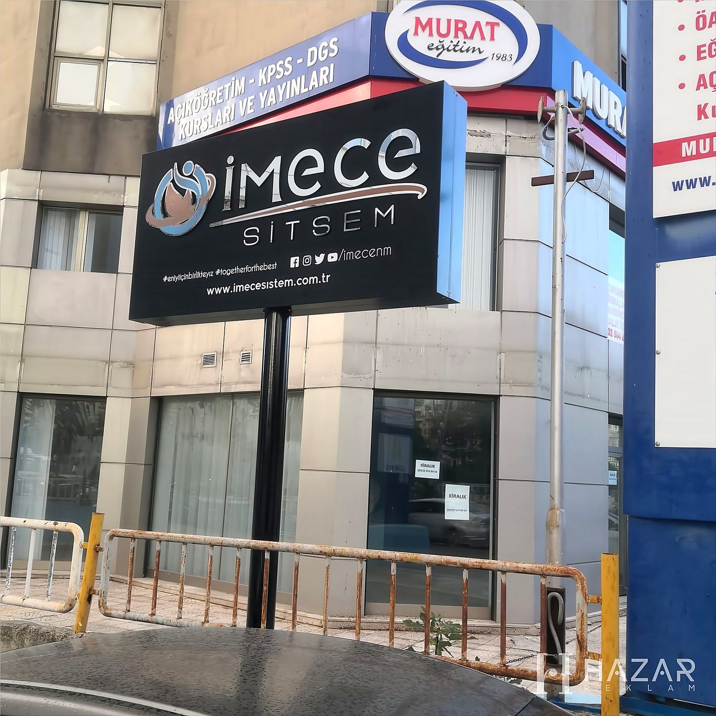 İmece Sistem ışıklı cephe tabelası